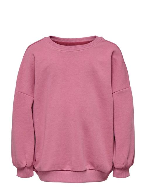 Kmggeorgia Life Ls Print Ub Swt Noos Kids Only Pink