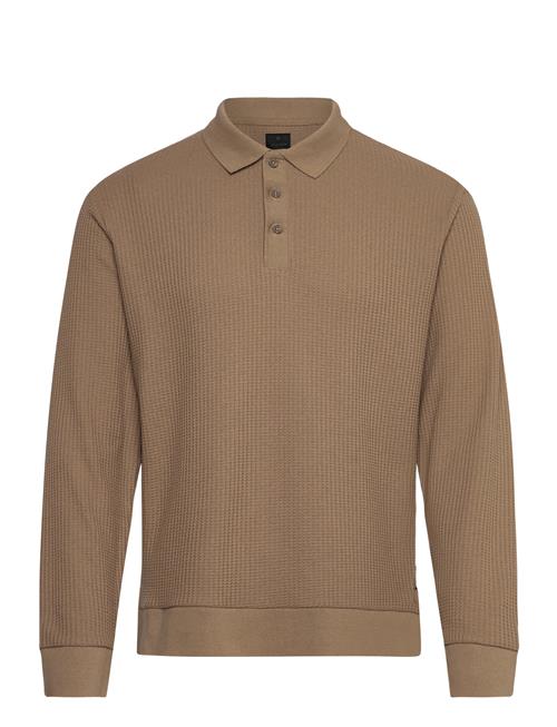 Jack & Jones Jprblaowen Ls Polo Styd Aw24 Jack & J S Beige