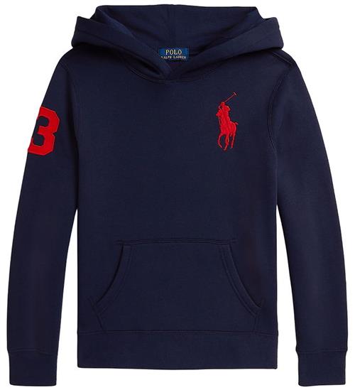 Polo Ralph Lauren Hættetrøje - Refined Navy m. Rød