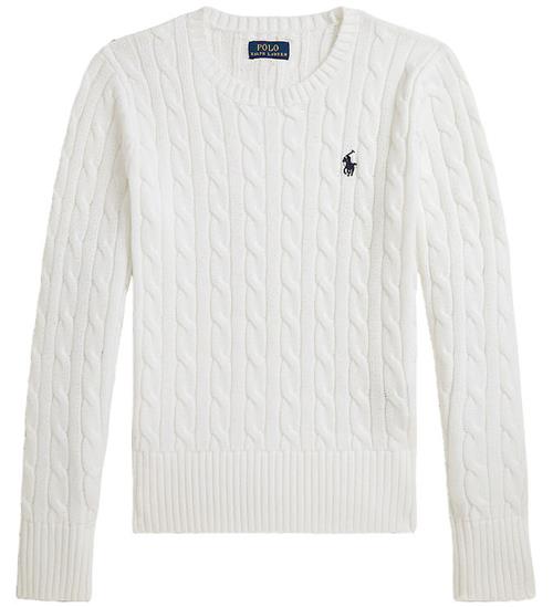 Polo Ralph Lauren Bluse - Strik - Hvid