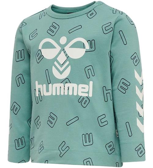 Hummel bluse - hmlAthens - Mineral Blue