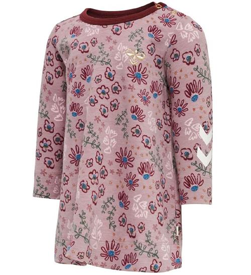 Hummel Kjole - hmlCRAYON - Woodrose m. Blomster