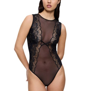 Triumph Palina Moonlight Kiss Bodysuit Sort Small Dame