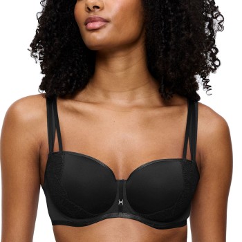 Triumph BH Palina Moonlight Kiss Wired Padded Bra Sort E 70 Dame