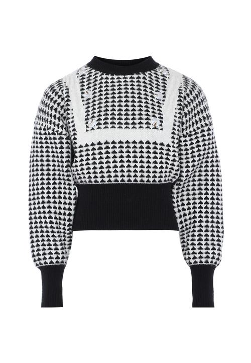 FENIA Pullover  sort / hvid