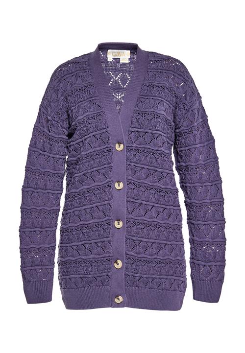 Gaya Cardigan  mørkelilla