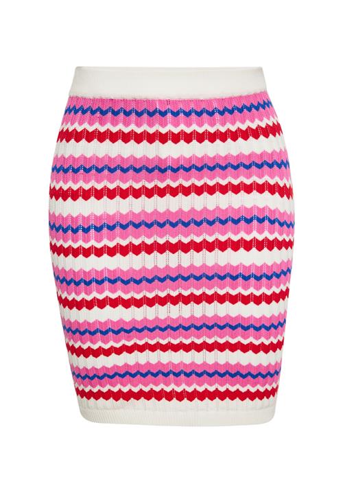 ebeeza Nederdel  blå / pink / rød / offwhite