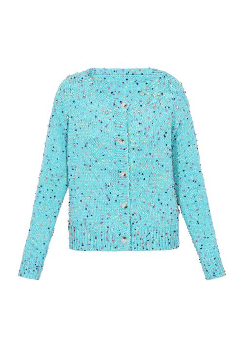ebeeza Cardigan  turkis / gul / lilla