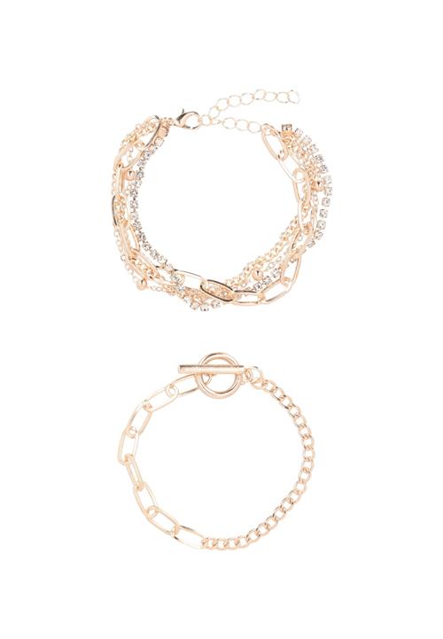 NAEMI Armbånd  guld / transparent