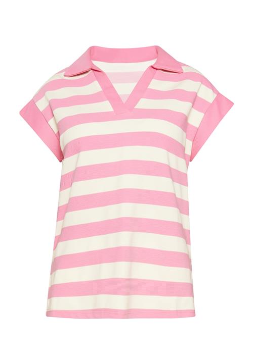 SANIKA Shirts  lyserød / hvid