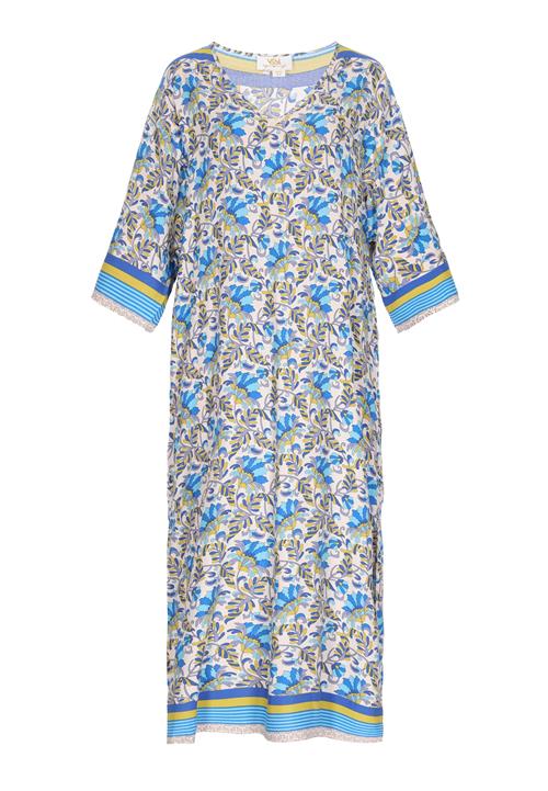 Gaya Kjole 'Boho'  blå / lyseblå / gul / offwhite