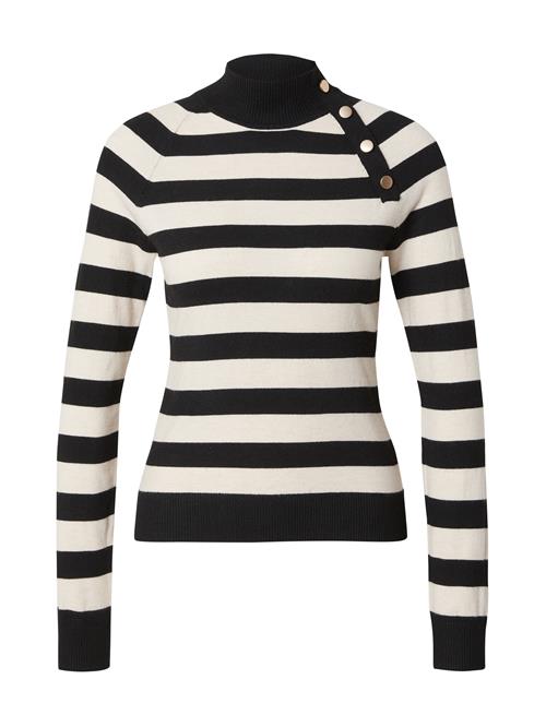 ABOUT YOU Pullover 'Greta'  creme / sort