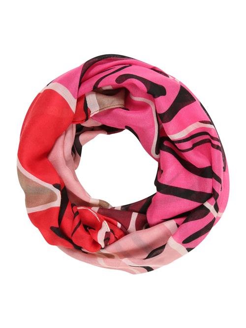 CODELLO Rørformet tørklæde  lilla / pink / rød / sort