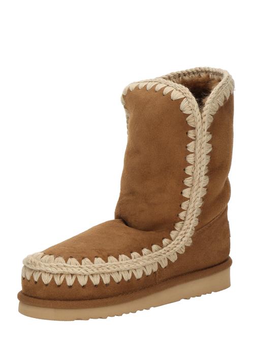 MOU Boots 'ESKIMO'  lysebeige / cognac