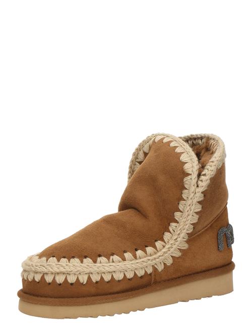 MOU Boots 'ESKIMO'  lysebeige / cognac / mørkegrå