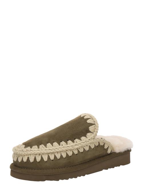 MOU Hjemmesko 'Eskimo'  beige / oliven