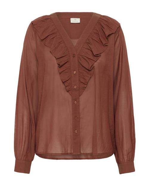 Kaffe Bluse  brun