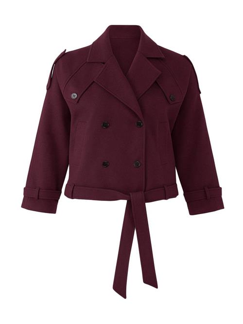 Trendyol Curve Overgangsfrakke  bordeaux