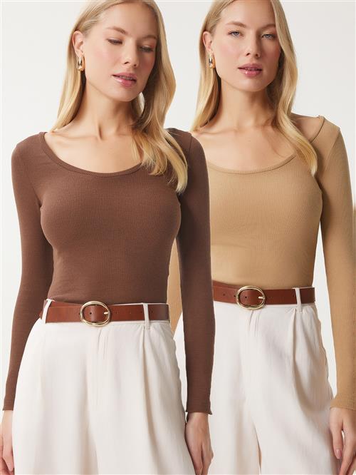 Happiness Istanbul Shirts  brun / cappuccino