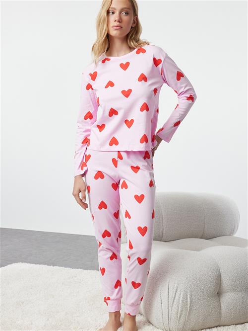 Trendyol Pyjamas  lyserød / rød