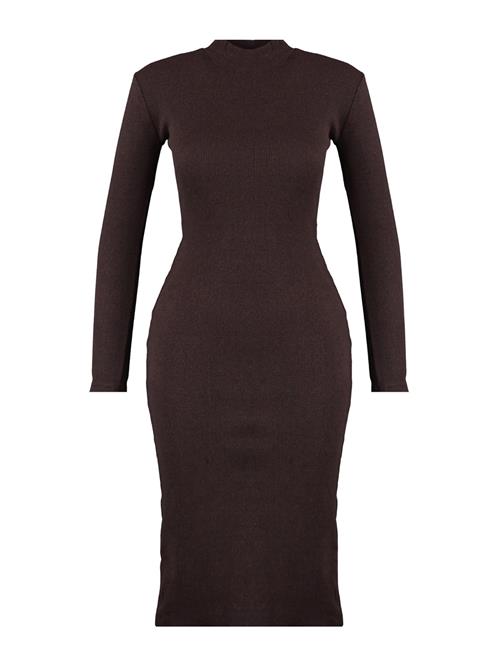 Trendyol Strikkjole  brun