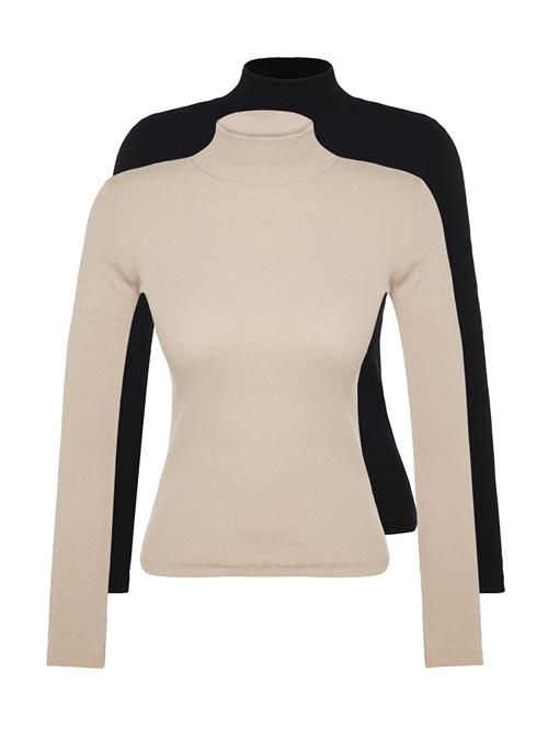 Trendyol Shirts  beige / sort