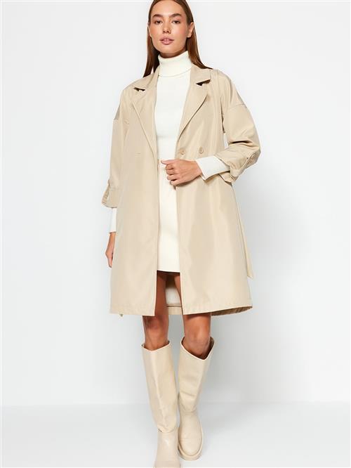 Trendyol Overgangsfrakke  beige