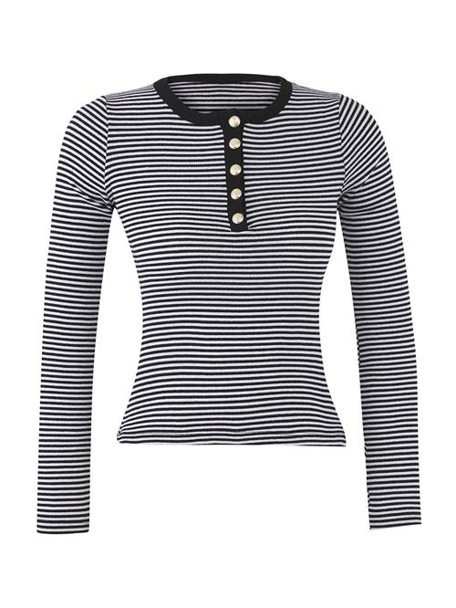 Trendyol Shirts  sort / hvid