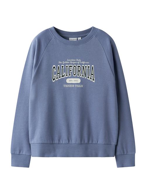 NAME IT Sweatshirt 'NKFVENUS'  marin / sort / hvid