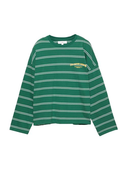 Pull&Bear Shirts  mørkegul / grøn / hvid