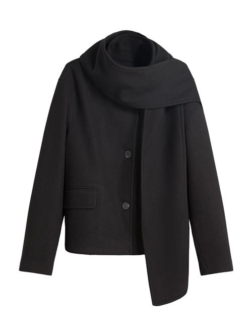 Bershka Overgangsjakke  sort