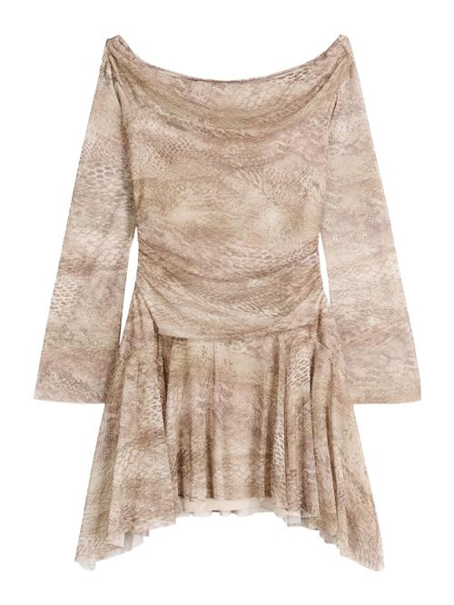 Bershka Kjole  sand / taupe