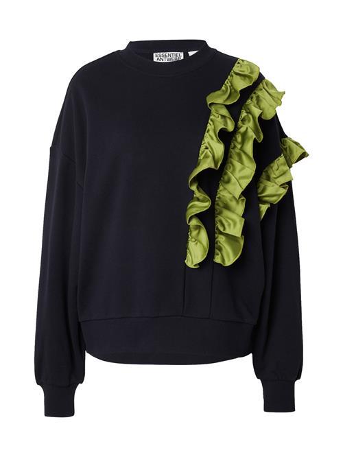 Essentiel Antwerp Sweatshirt 'Iwave'  navy / kiwi