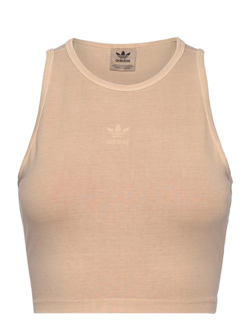 Ess+ Crop Tank Adidas Originals Cream