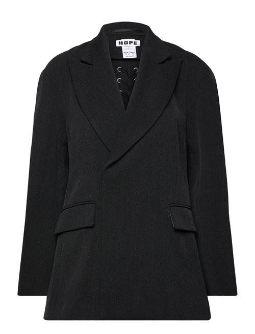 Corset Blazer Dark Grey Melange-40 Hope Grey