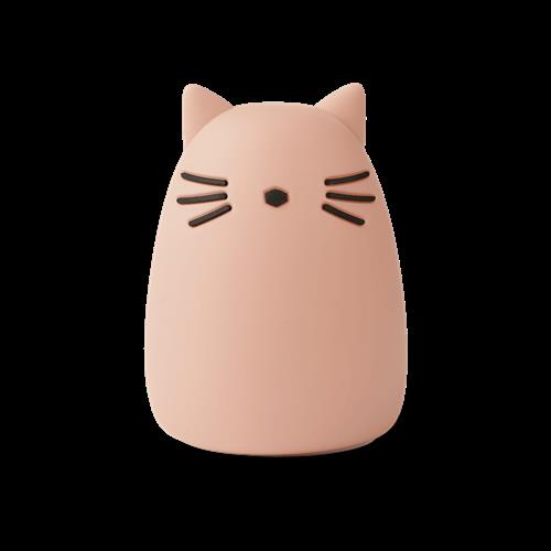 Liewood Winston Natlampe Til Katte Cat Rose  Cat Rose-One Size  Rød  One Size 3+ Years unisex