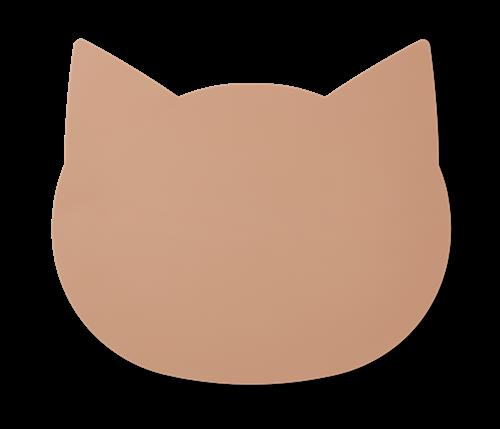 Liewood Aura Cat Dækkeserviet Dark Rose  Dark Rose-One Size  Brun  One Size  unisex