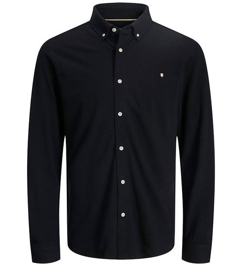 Jack & Jones Skjorte - Piqué - JprBlublake - Black
