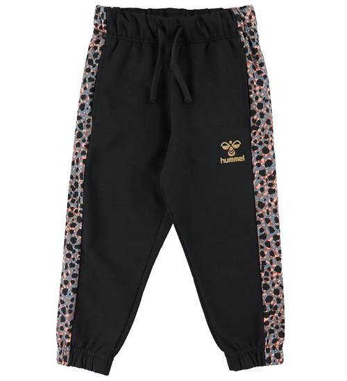 Hummel Sweatpants - HmlMejse - Sort/Blue Mirage