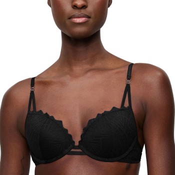 Triumph Bh That Night In Vegas Wired Push-Up Bra Sort C 80 Dame