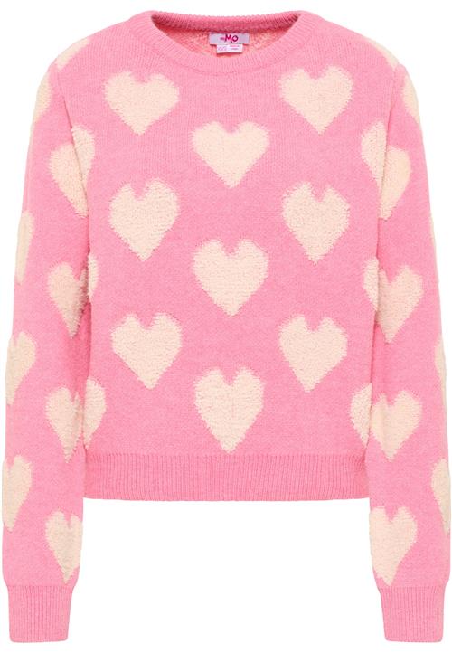 MYMO Pullover  beige / lys pink