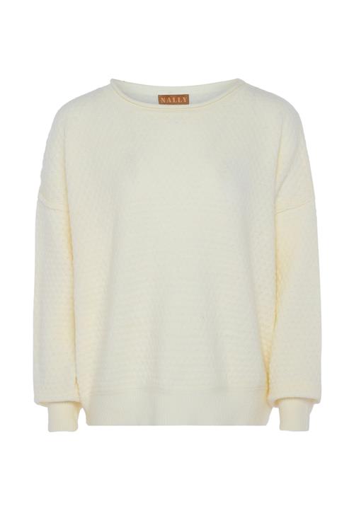 NALLY Pullover  uldhvid