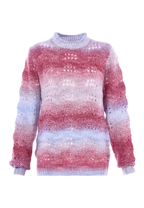 Sidona Pullover  blå / pink / bordeaux