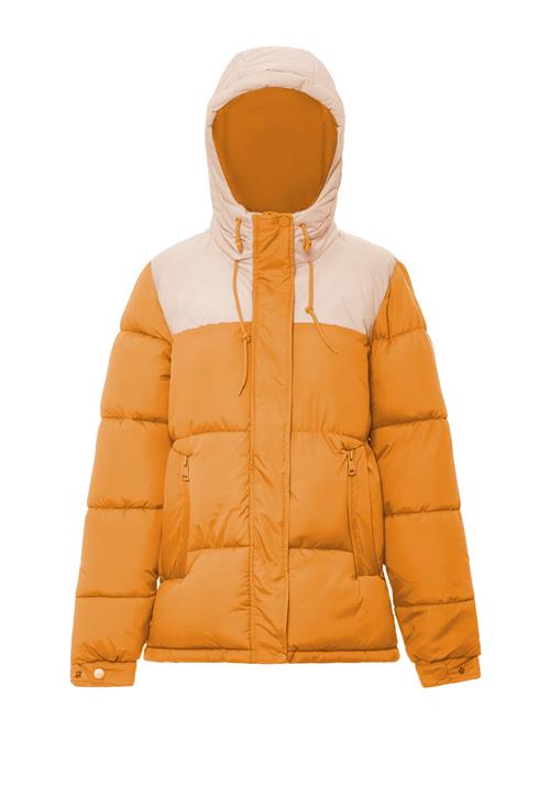 Libbi Vinterjakke  creme / mørkeorange
