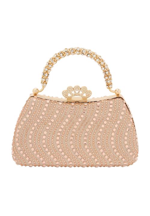 NAEMI Håndtaske  champagne / rosa guld