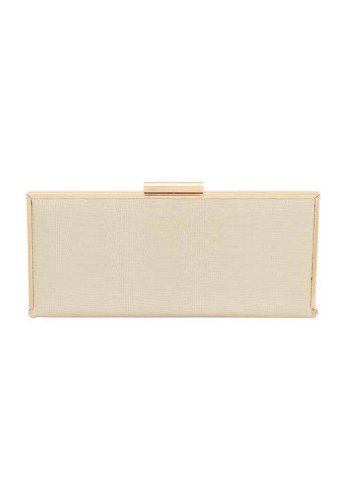 NAEMI Clutch  beige / guld
