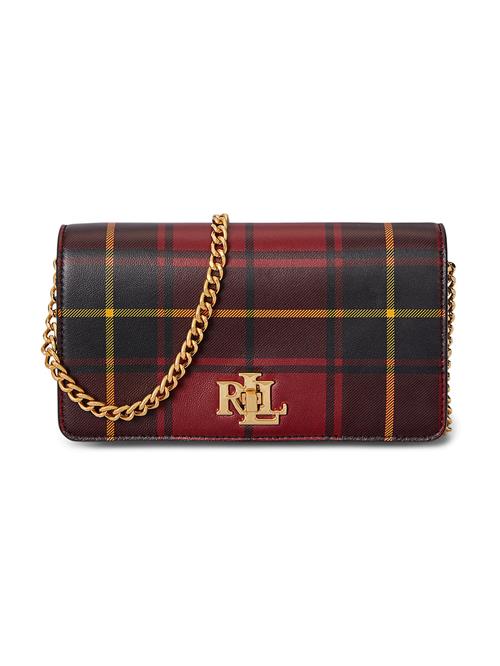 Lauren Ralph Lauren Skuldertaske  gul / guld / blodrød / sort