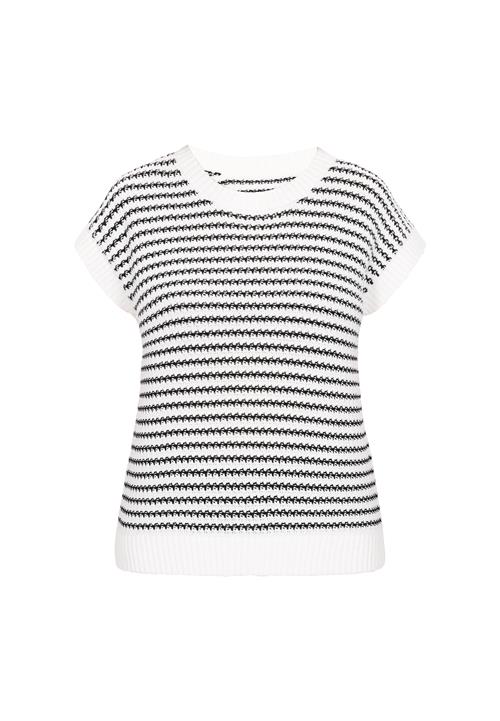 Gaya Pullover 'Fashion Look'  sort / hvid