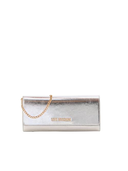 Love Moschino Clutch  sølv