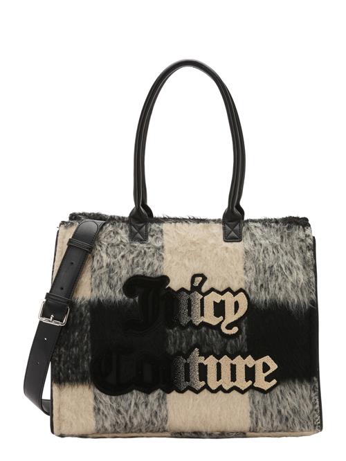 Juicy Couture Håndtaske 'IRIS TAPESTRY'  creme / sort